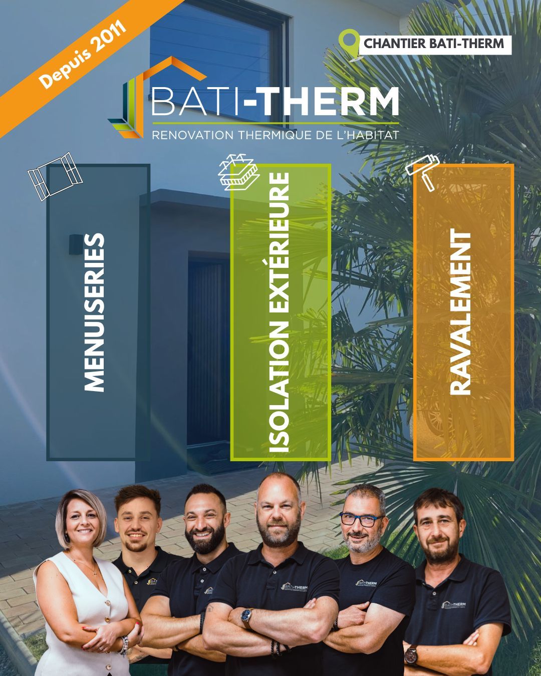 BATI-THERM, c’est avant tout une équipe d’hommes et de femmes passionnés